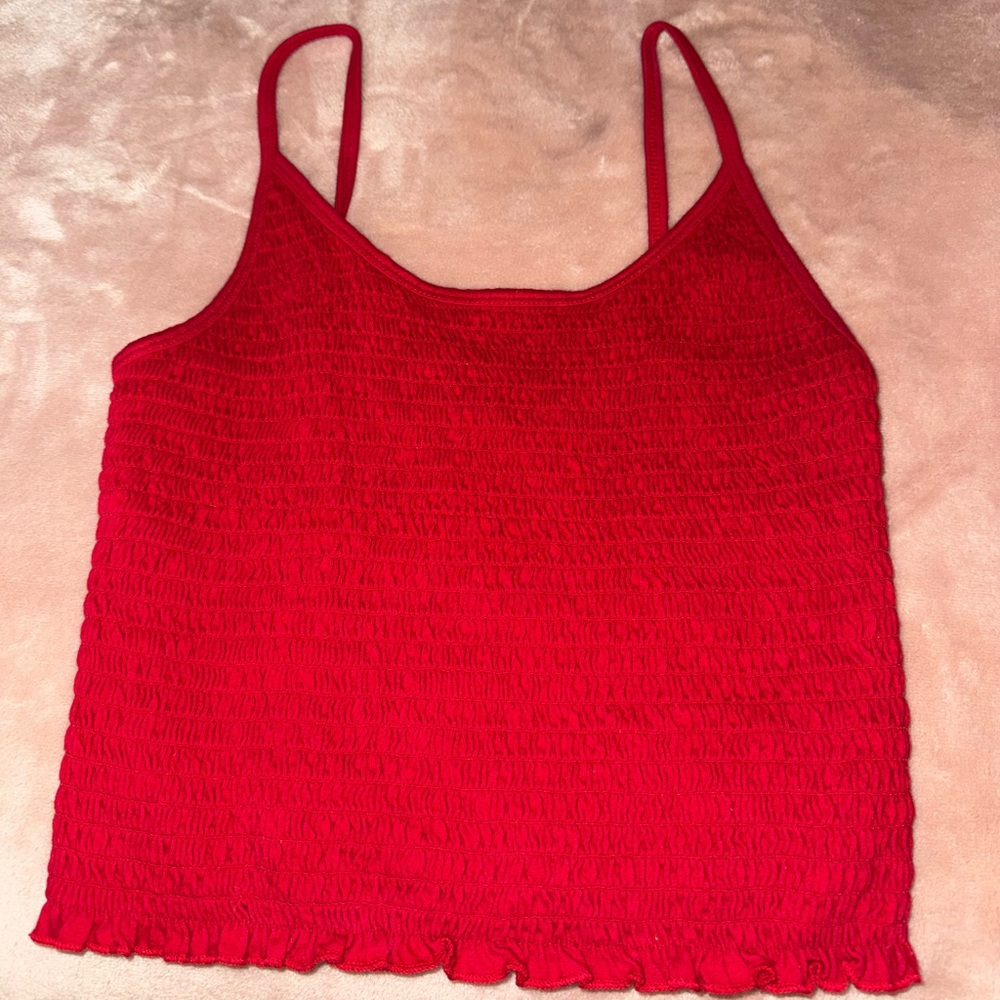 HOLLISTER TANK TOP RED